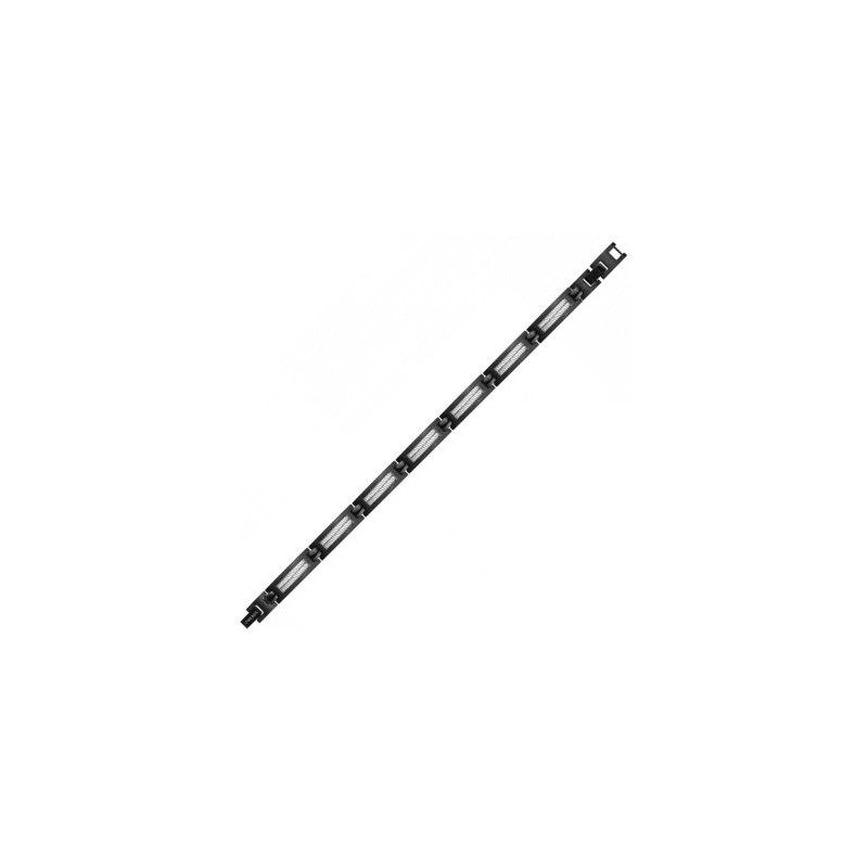 Bracelet Homme Phebus en Acier noir et gris