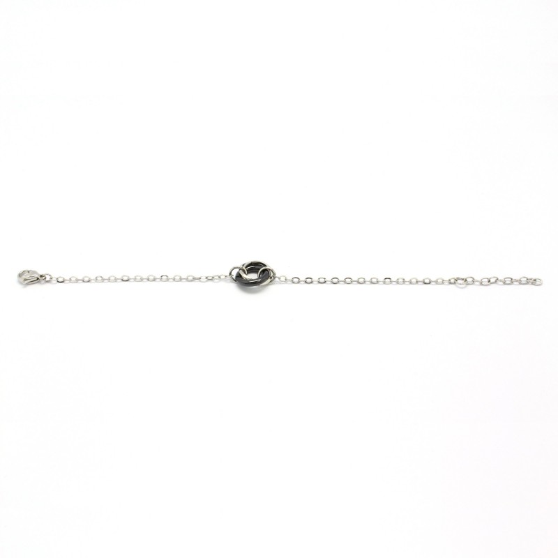 Bracelet en Acier et Céramique