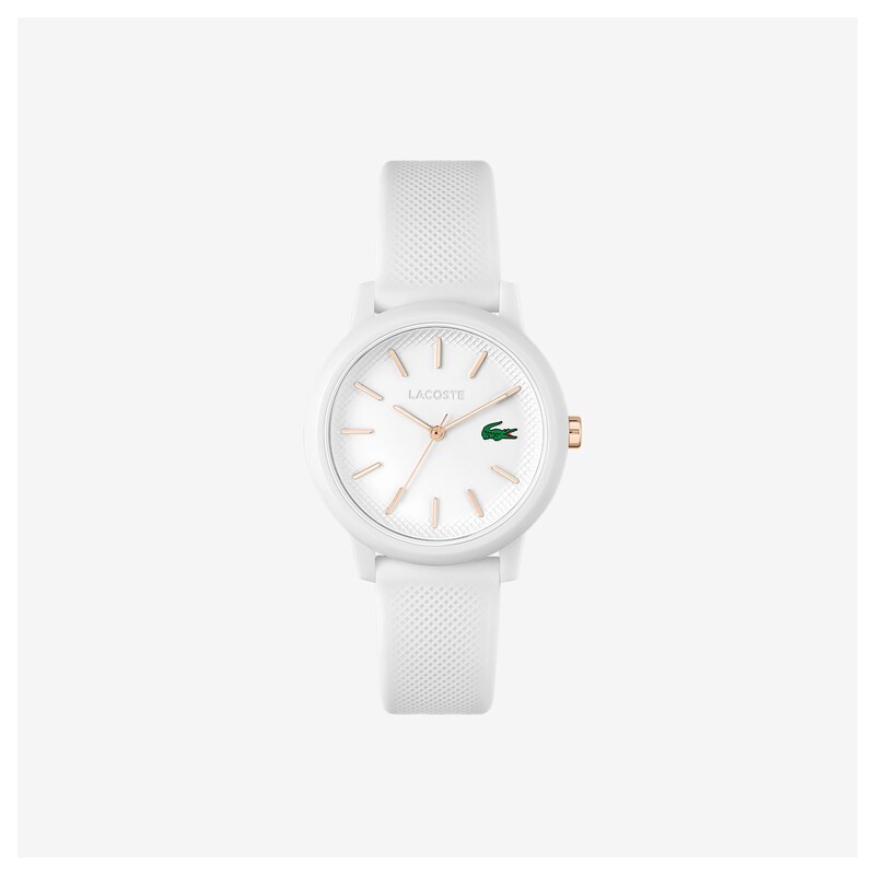MONTRE LACOSTE FEMME SILICONE BLANC