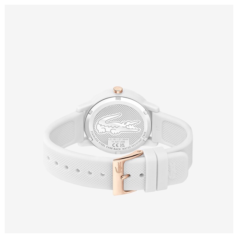 MONTRE LACOSTE FEMME SILICONE BLANC