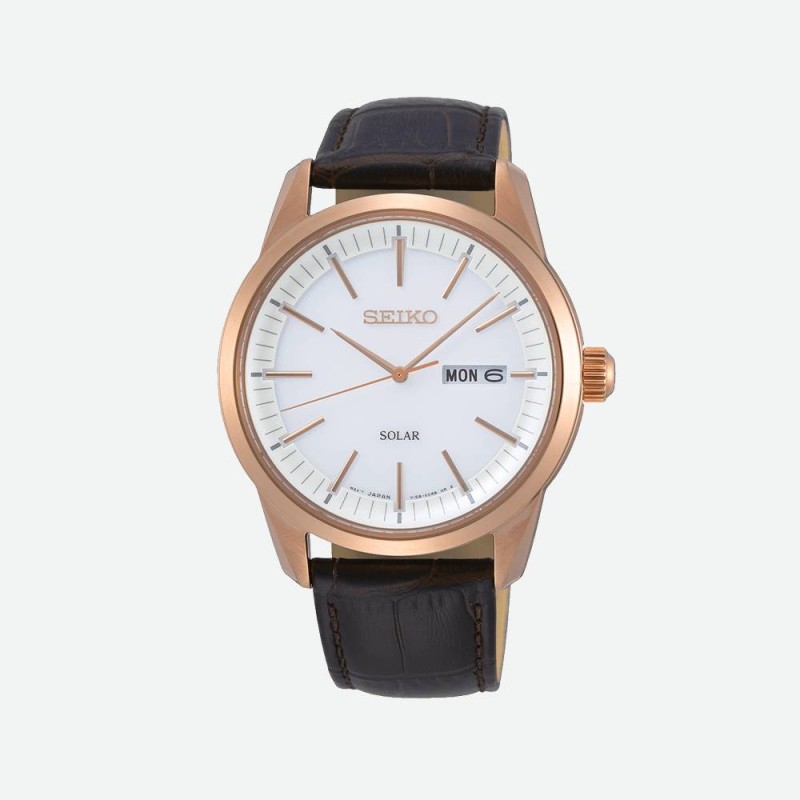 Montre Seiko Homme Mouvement  Quartz Solaire