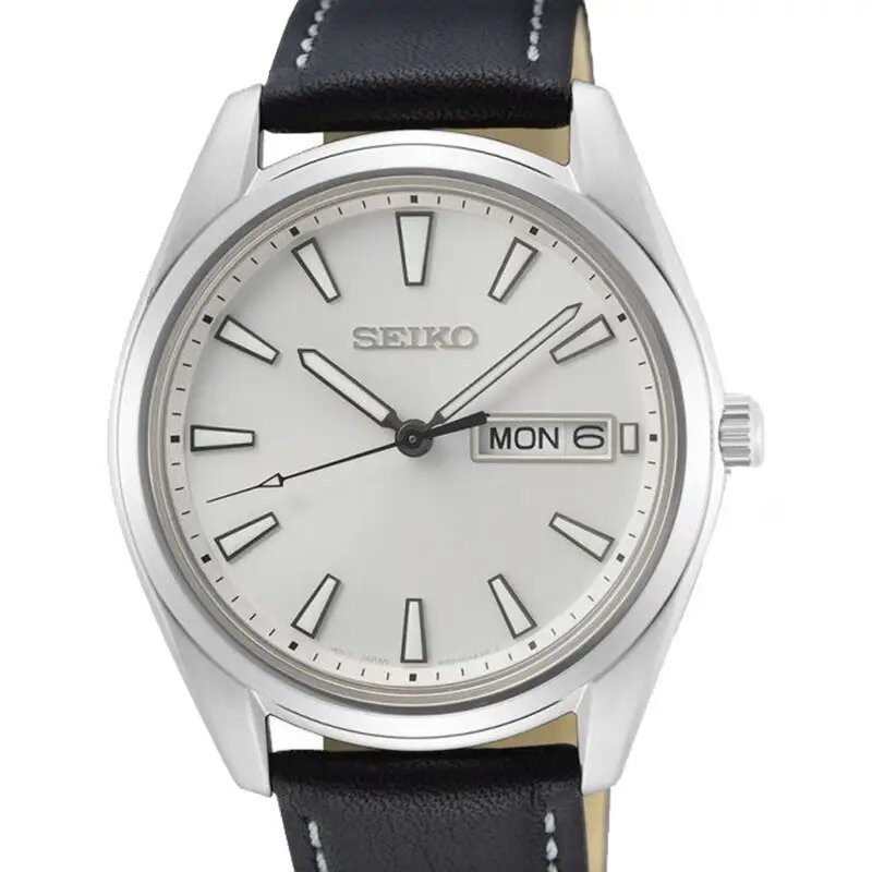 Montre Seiko Homme bracelet cuir