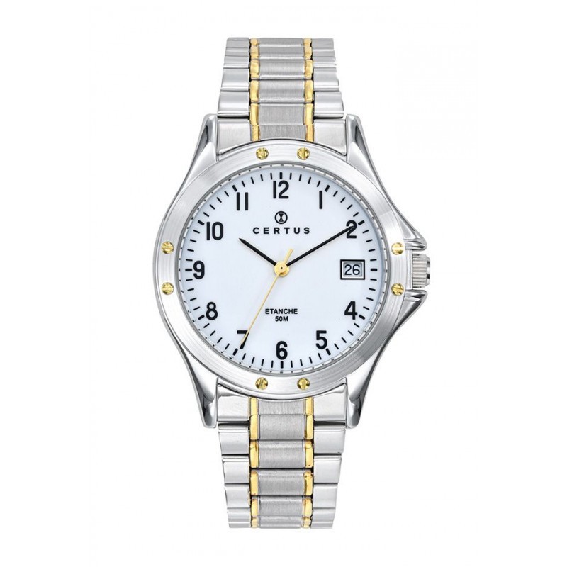MONTRE CERTUS HOMME BRACELET ACIER
