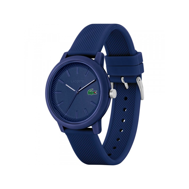 MONTRE LACOSTE HOMME SILICONE BLEU FONCE