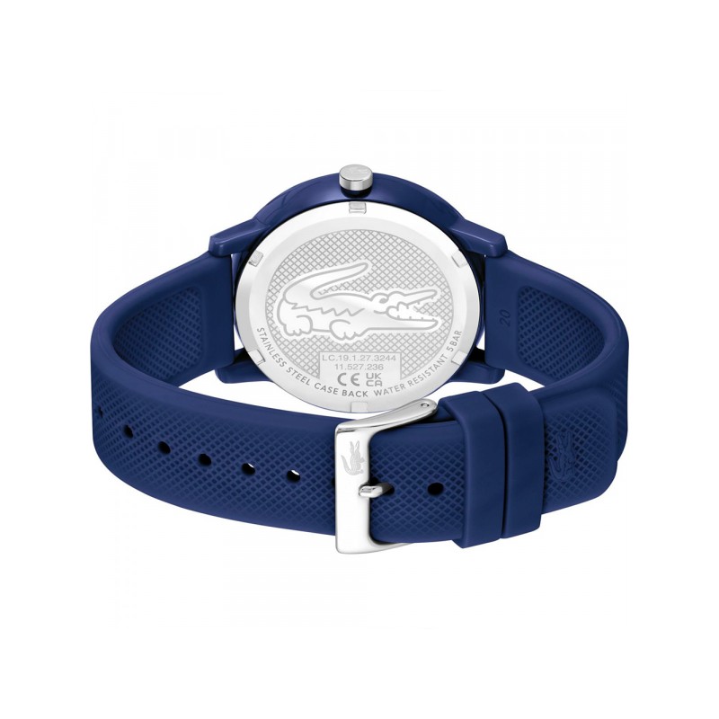 MONTRE LACOSTE HOMME SILICONE BLEU FONCE