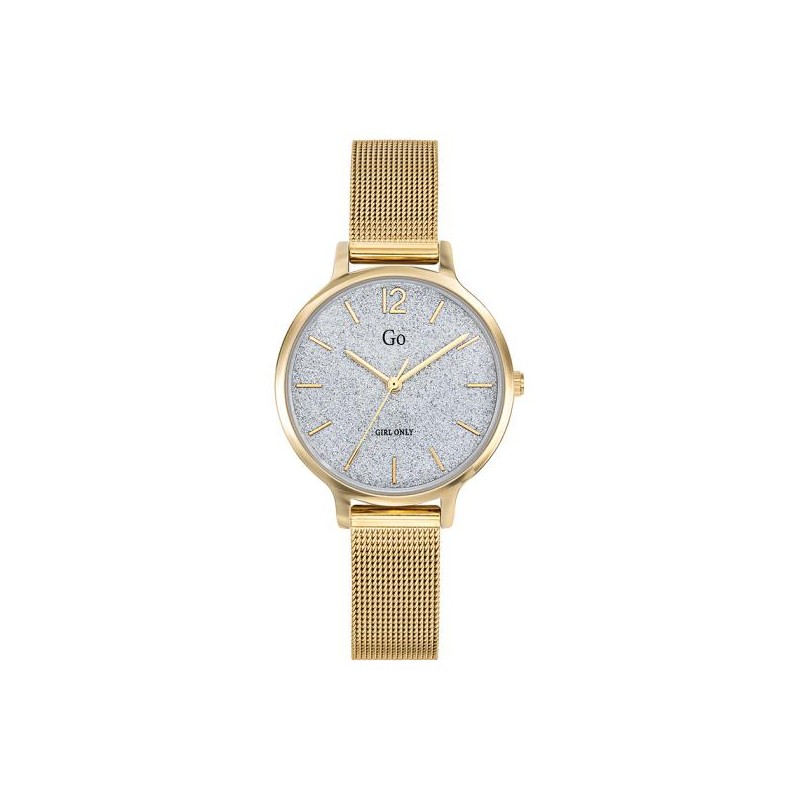 MONTRE GO GIRL ONLY BRACELET DORE MAILLES MILANAISES