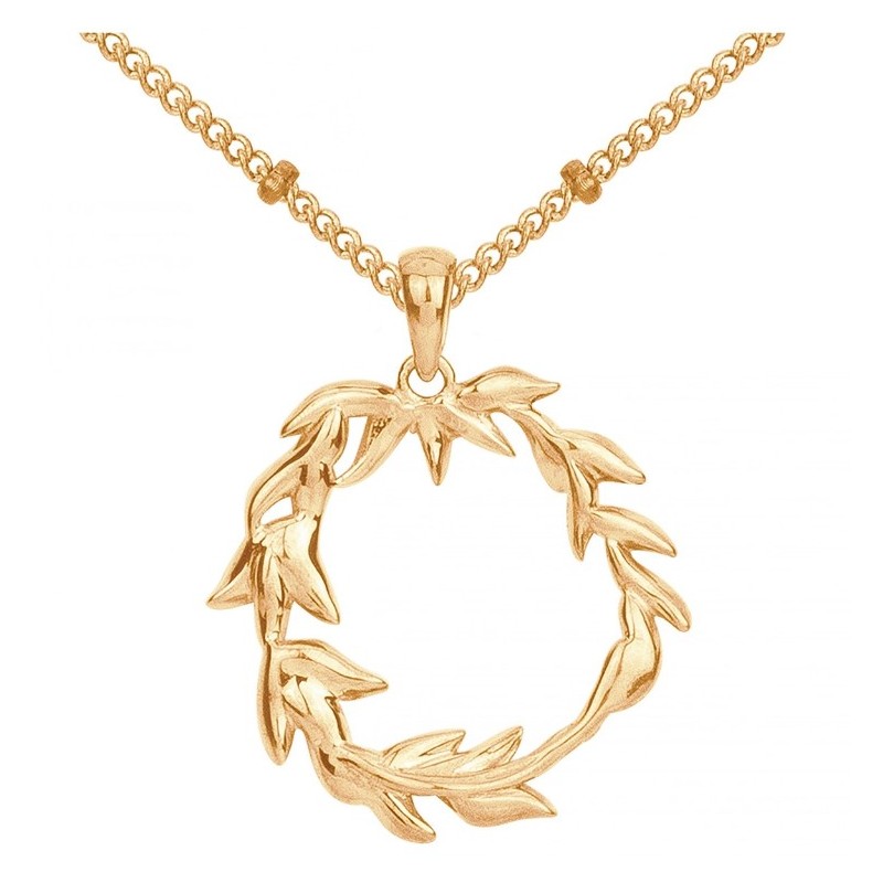 Collier Carador Femme en Plaqué Or Maille forçat