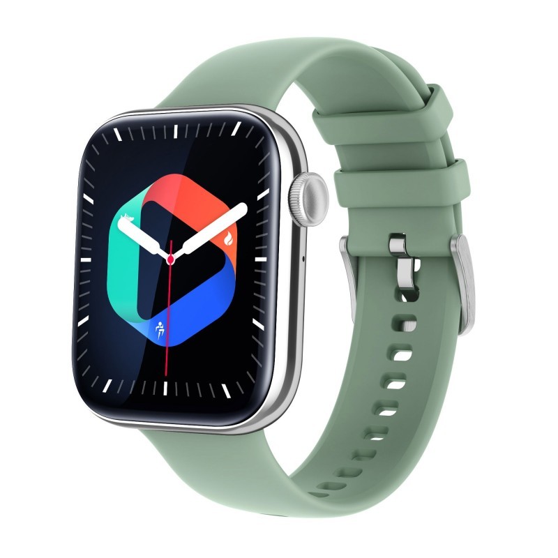 Montre TEKDAY Connectée silicone vert d'eau