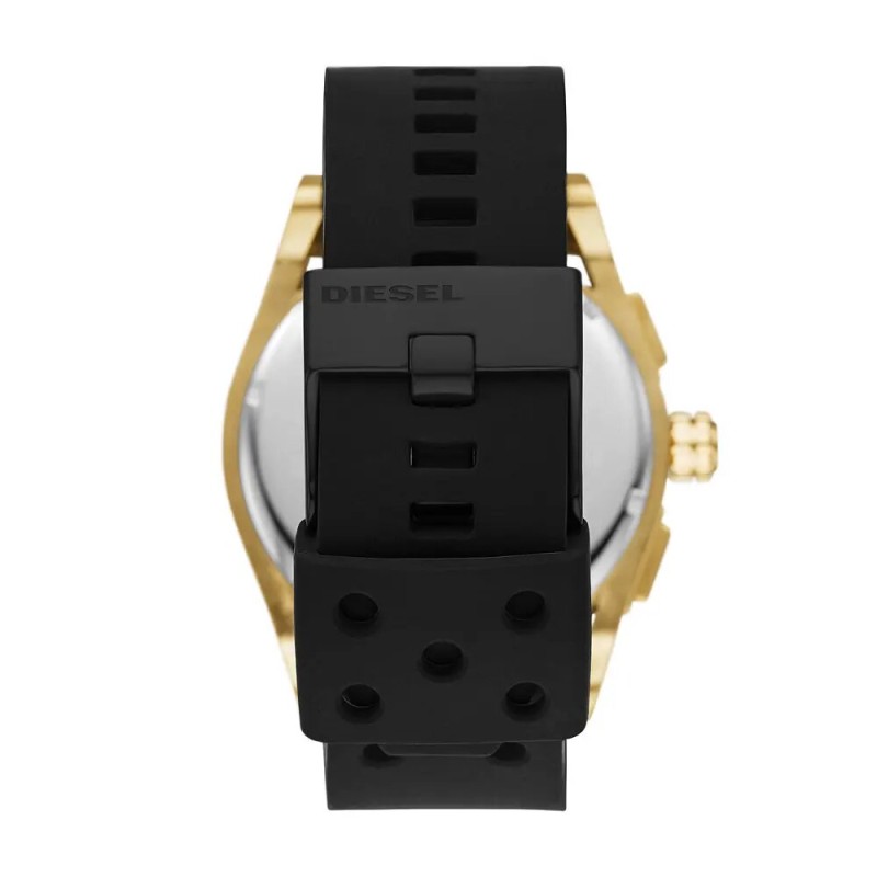 MONTRE HOMME DIESEL BRACELET SILICONE NOIR