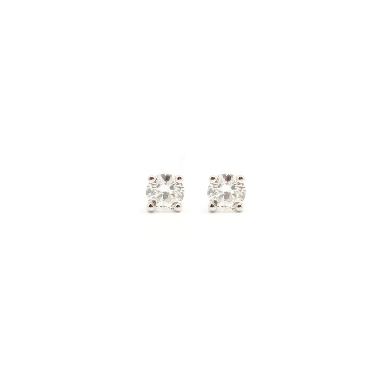 Boucles d'oreilles Or 375/000 et Diamant