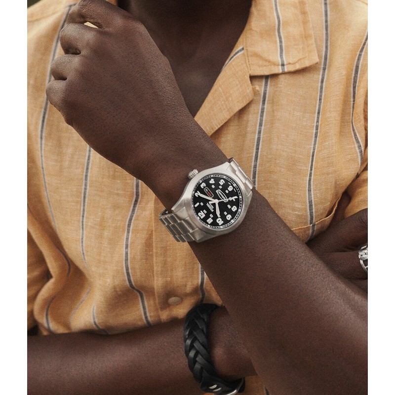 Montre Homme FOSSIL Collection DEFENDER en acier alimentation solaire