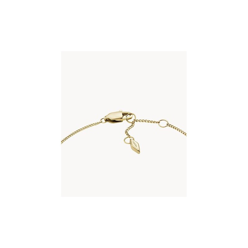 Bracelet Femme Fossil SADIE LOVE NOTES en Acier doré