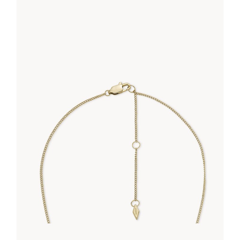 Collier femme  Fossil SADIES LOVE NOTES en  acier doré