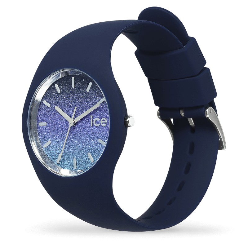 MONTRE ICE WATCH GLITTER MIDNIGHT BLUE MEDIUM