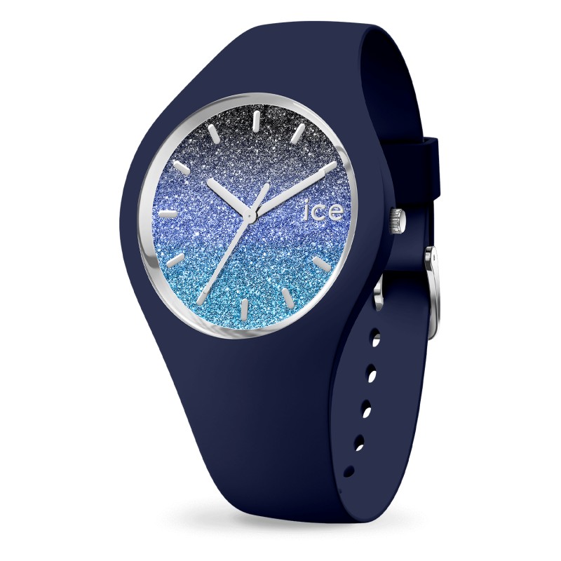 MONTRE ICE WATCH GLITTER MIDNIGHT BLUE MEDIUM