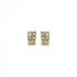 Boucles d'oreilles Or 375/000 et Oxyde de Zirconium