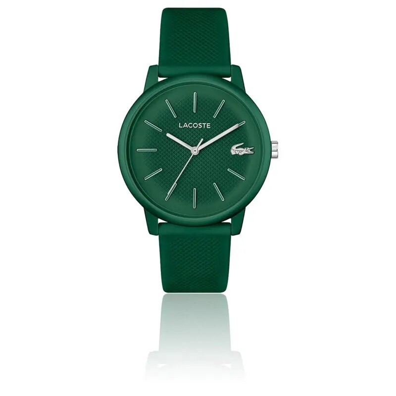 MONTRE LACOSTE HOMME SILICONE  VERT BOUTEILLE