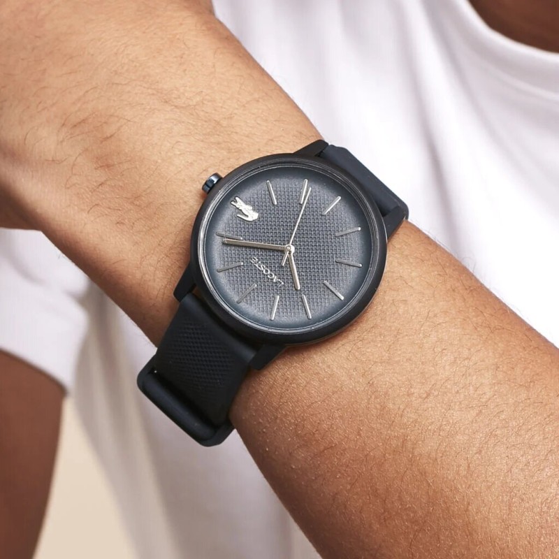 MONTRE LACOSTE HOMME SILICONE  BLEU FONCE
