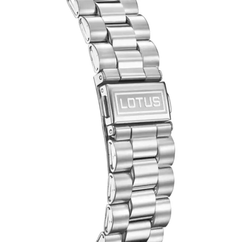 MONTRE HOMME LOTUS FREEDOM SILVER EN ACIER ARGENTE CADRAN BLEU CIEL