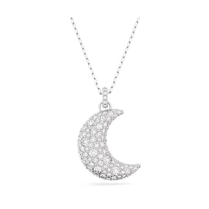Collier Femme Swarovski Collection Luna en métal argenté et cristaux