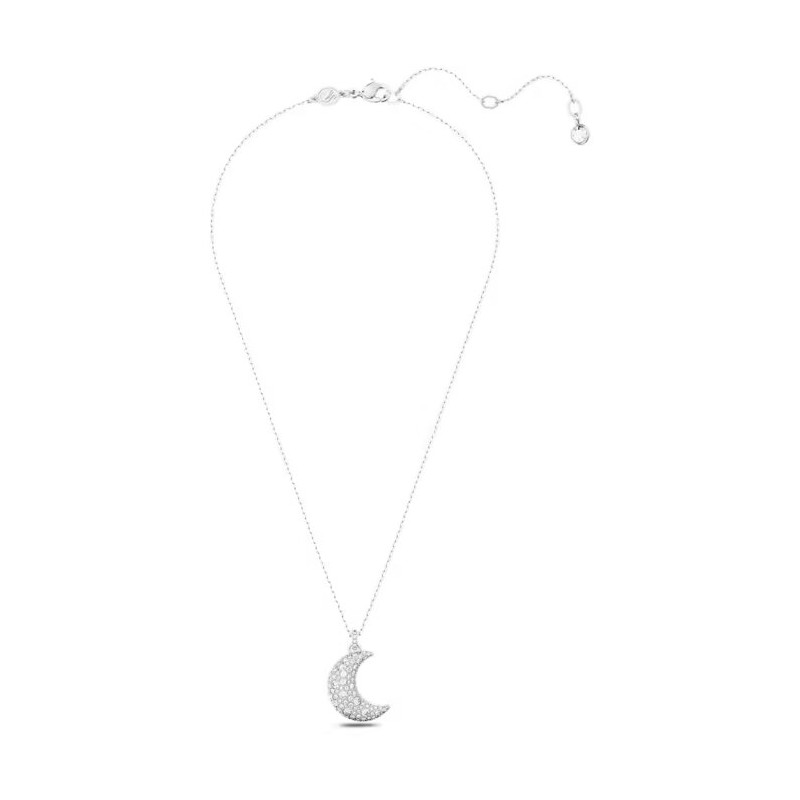 Collier Femme Swarovski Collection Luna en métal argenté et cristaux