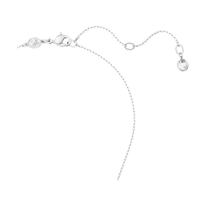 Collier Femme Swarovski Collection Luna en métal argenté et cristaux