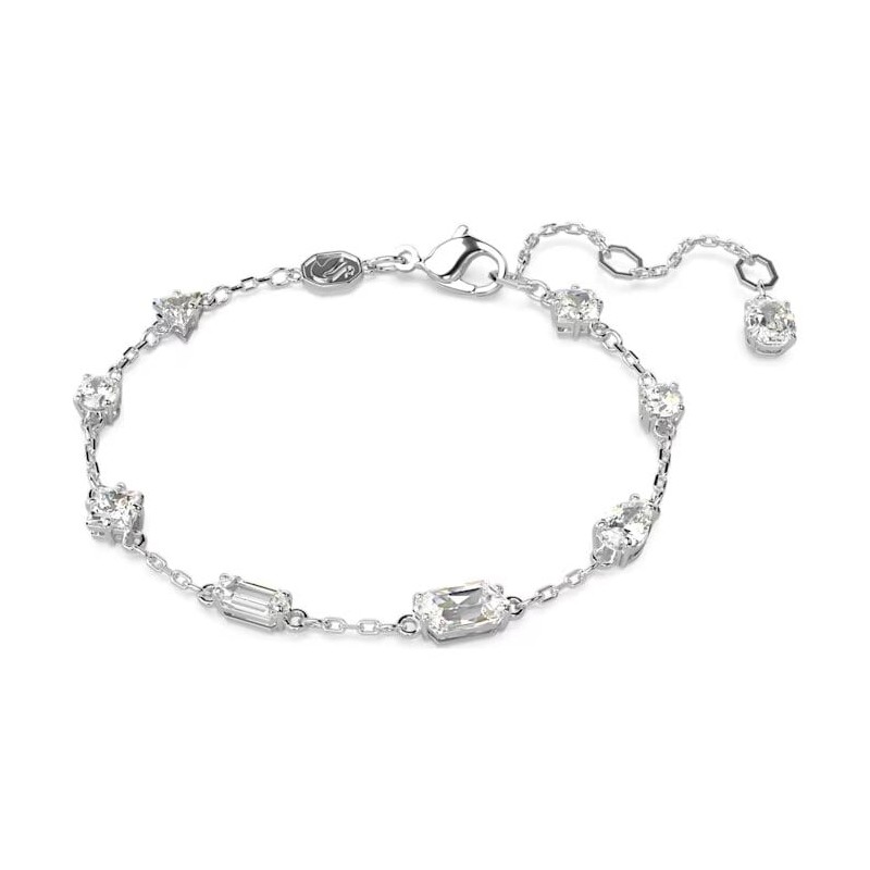 Bracelet Femme Swarovski Collection Mesmera Métal argenté et Cristaux blancs