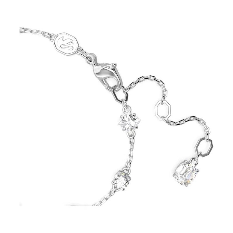 Bracelet Femme Swarovski Collection Mesmera Métal argenté et Cristaux blancs