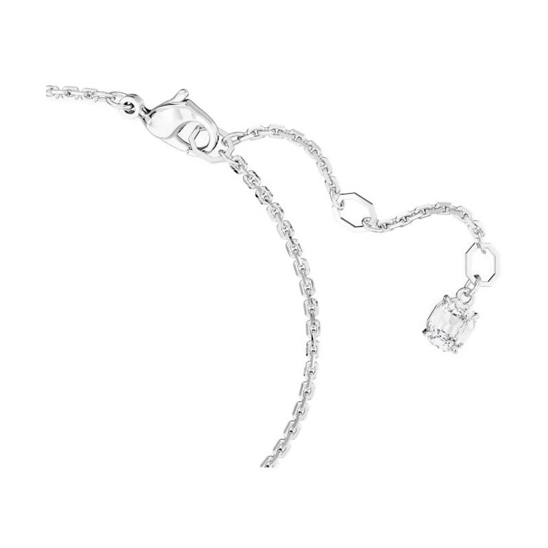 Bracelet Femme Swarovski Collection Mesmera Métal argenté et Cristal rose