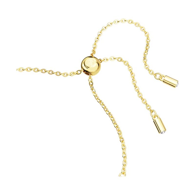 Bracelet Jonc Femme Swarovski Collection Idyllia Métal doré et Cristaux multicolores motif papillon