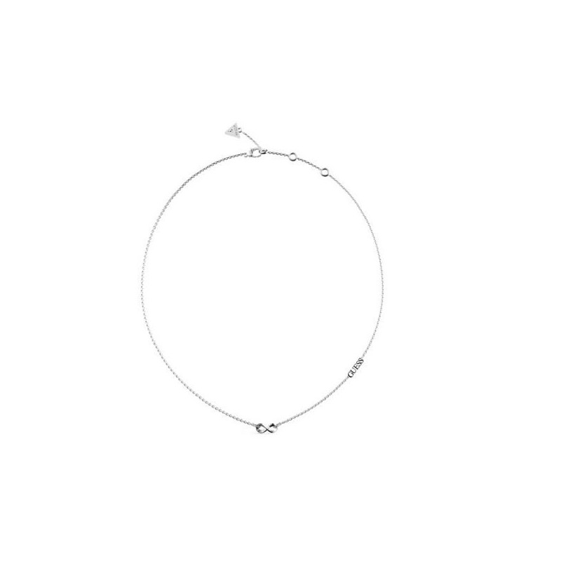 Collier Femme Guess acier argenté signe infini