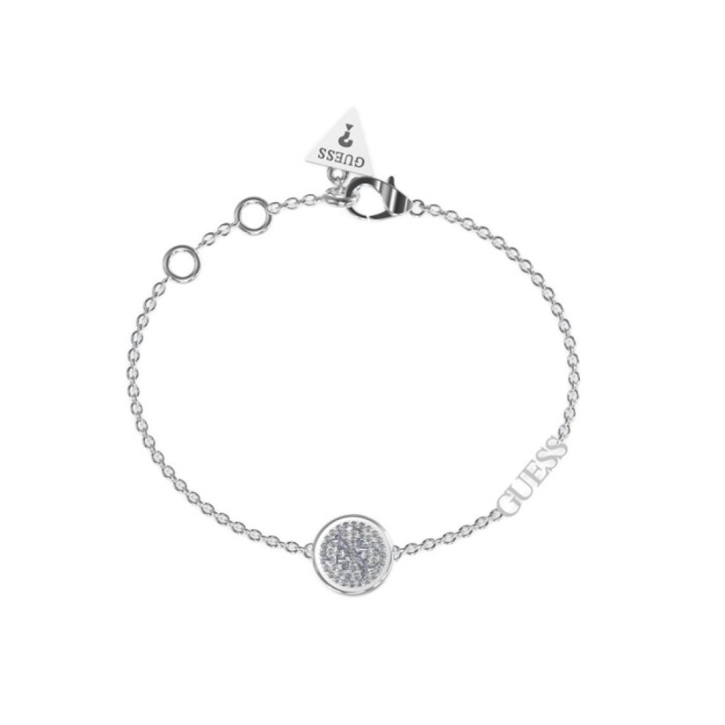 Bracelet Femme dreaming guess en acier argenté avec oxydes de zirconium