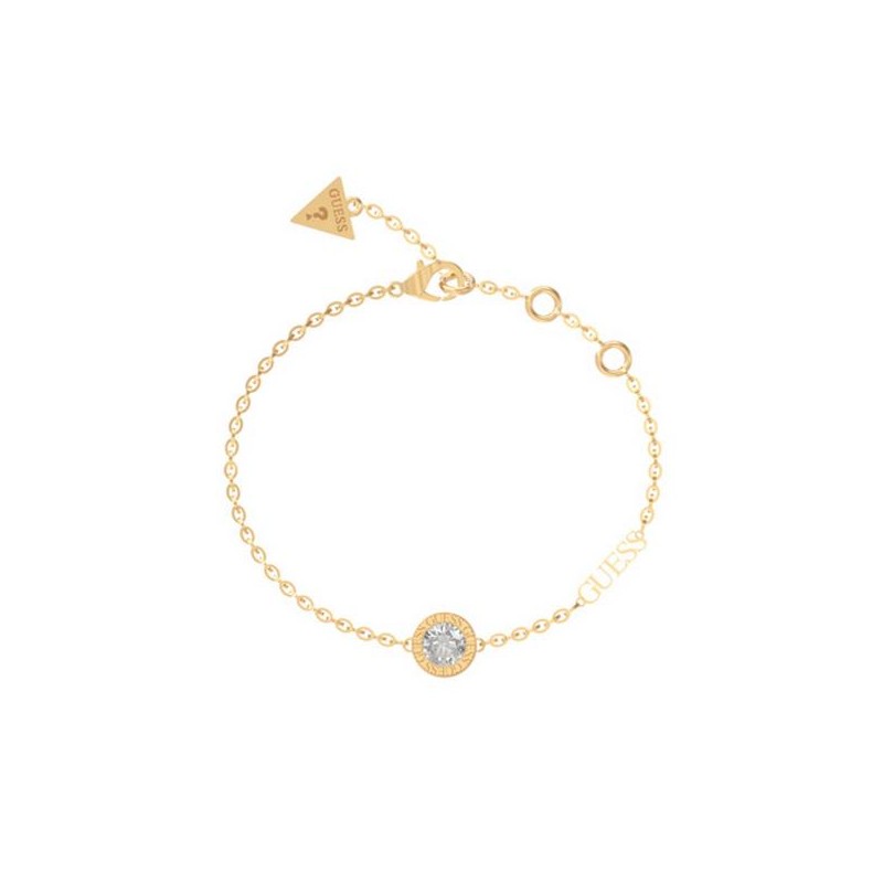 Bracelet Femme Guess COLOR MY DAY acier doré avec oxydes de zirconium