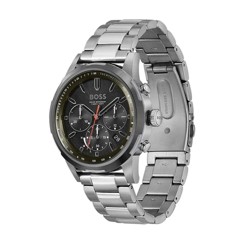 MONTRE HOMME HUGO BOSS SOLGRADE BRACELET ACIER