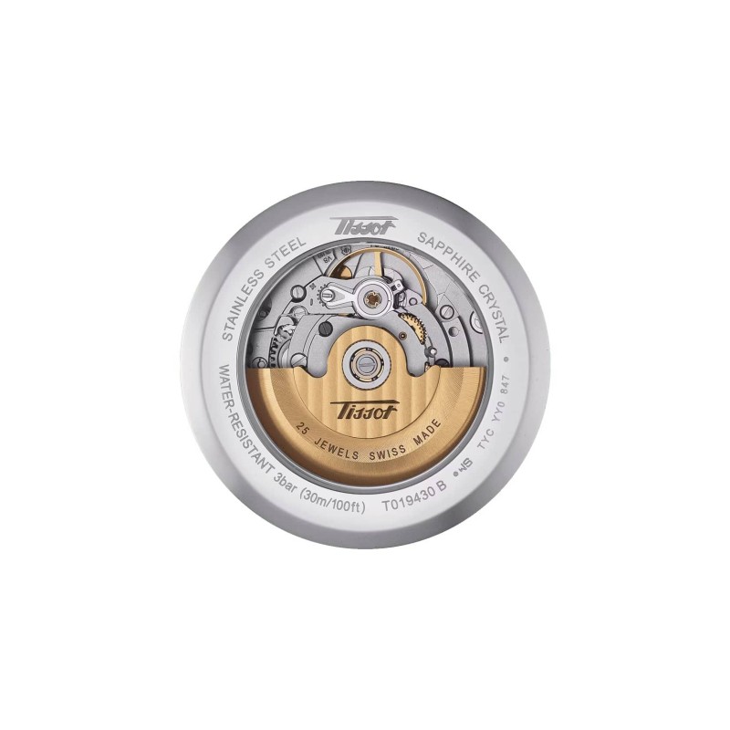 MONTRE TISSOT HOMME HERITAGE VISODATE AUTOMATIQUE BRACELET CUIR BRUN