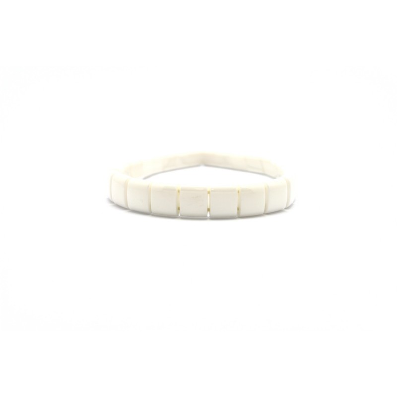 Bracelet blanc Céramique