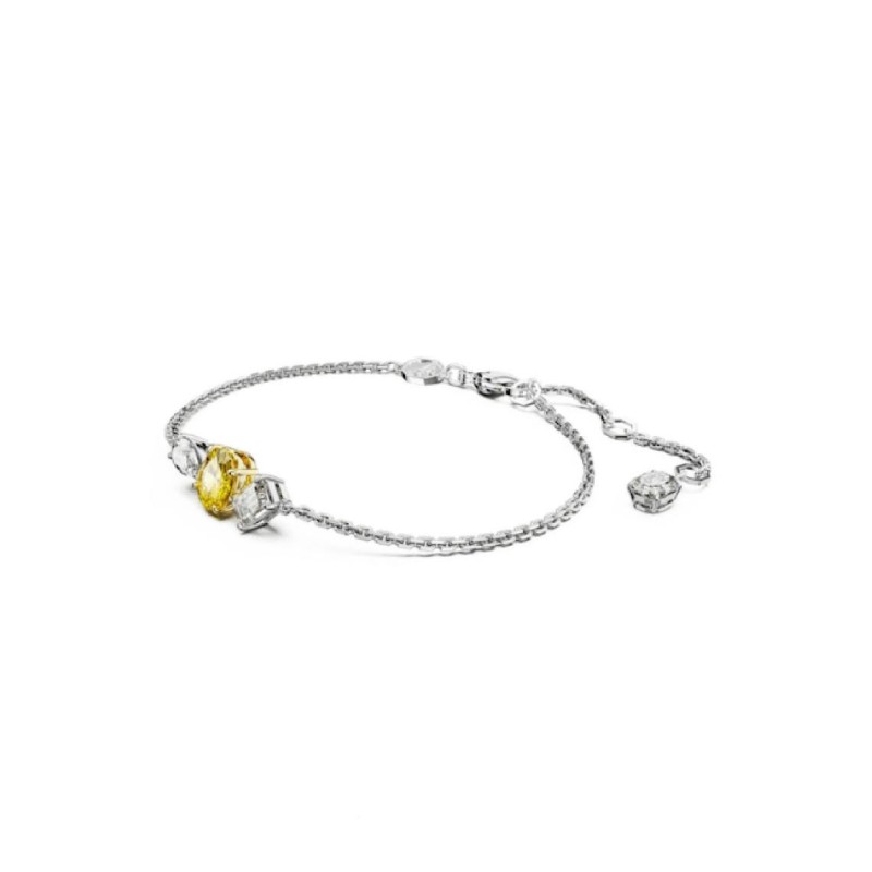 Bracelet Femme Swarovski Mesmera métal argenté avec cristaux