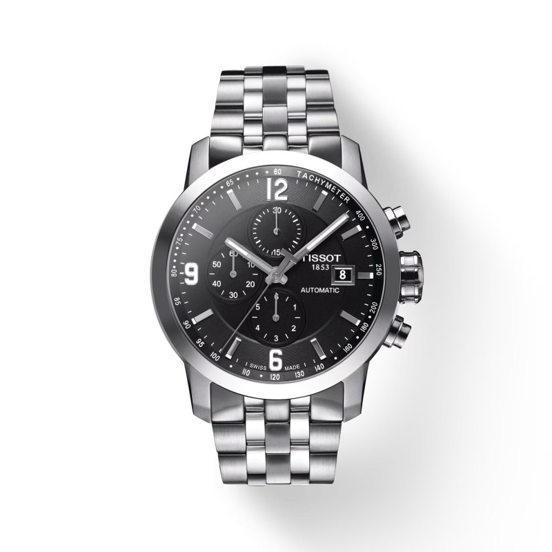 MONTRE HOMME TISSOT PRC 200 CHRONOGRAPHE  AUTOMATIQUE ACIER