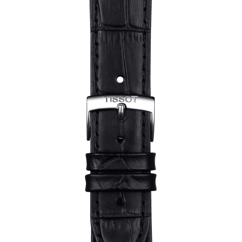 Montre Tissot Tradition PR100 bracelet cuir noir