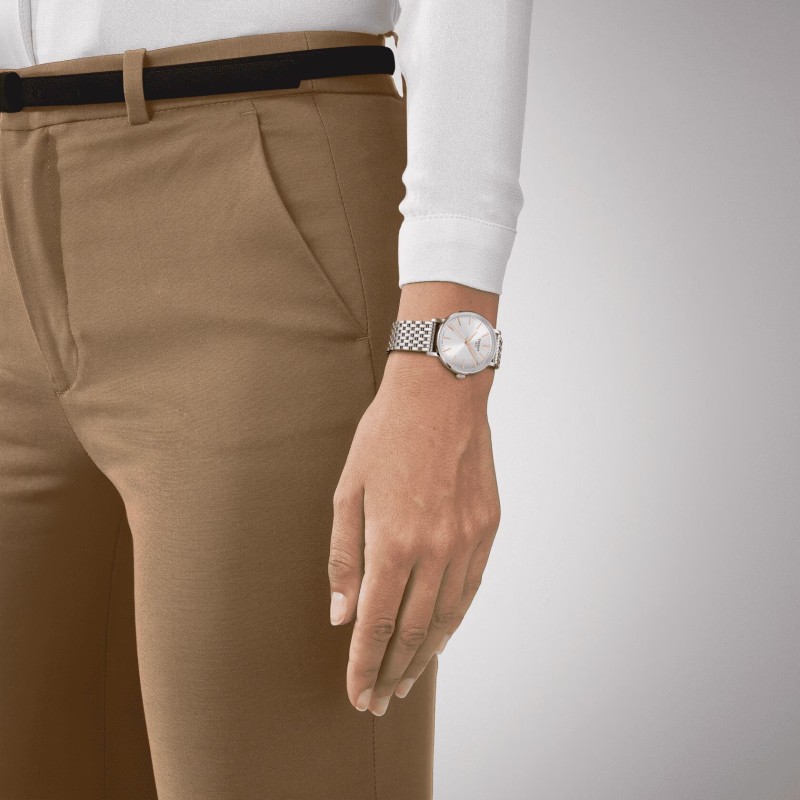 Montre femme Tissot everytime 34MM bracelet acier