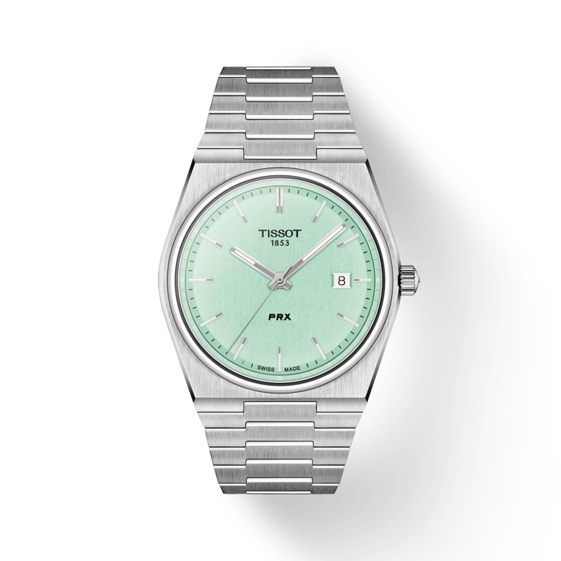 MONTRE TISSOT PRX 40MM CADRAN VERT D'EAU