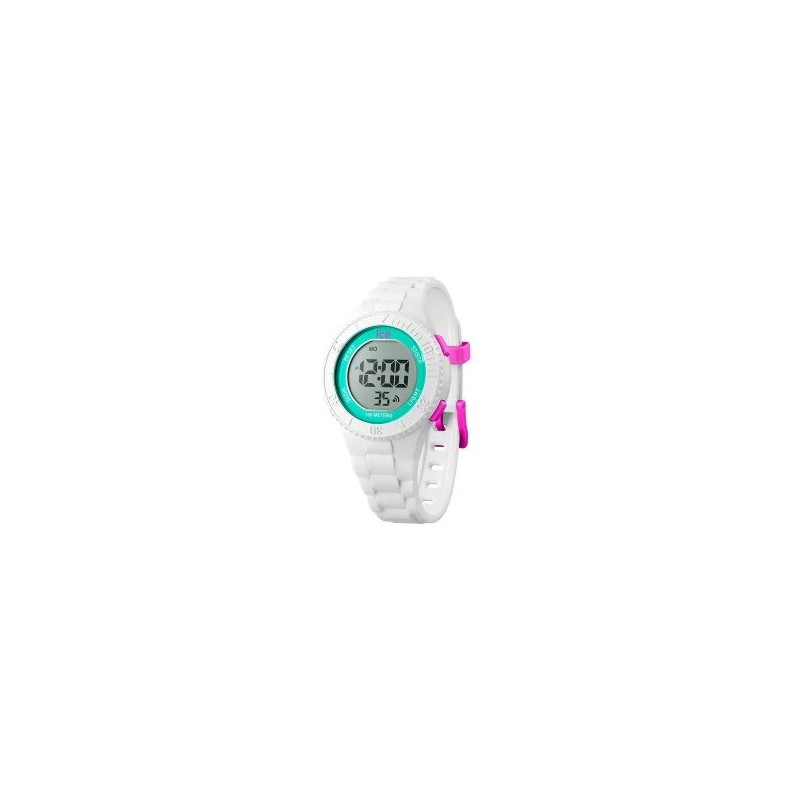 Montre Ice Watch Digit - Whith Turquoise Small