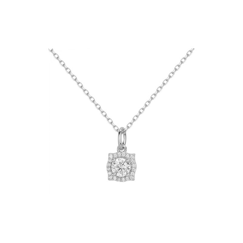 Collier femme carador en argent avec oxydes de zirconium