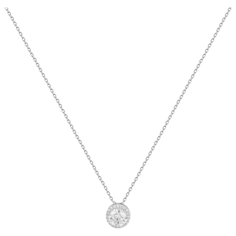 Collier femme carador en argent avec oxydes de zirconium