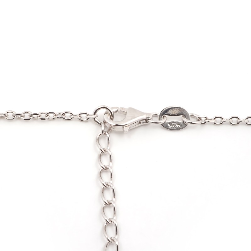 Collier femme Carador argent 925/000 motif coeur