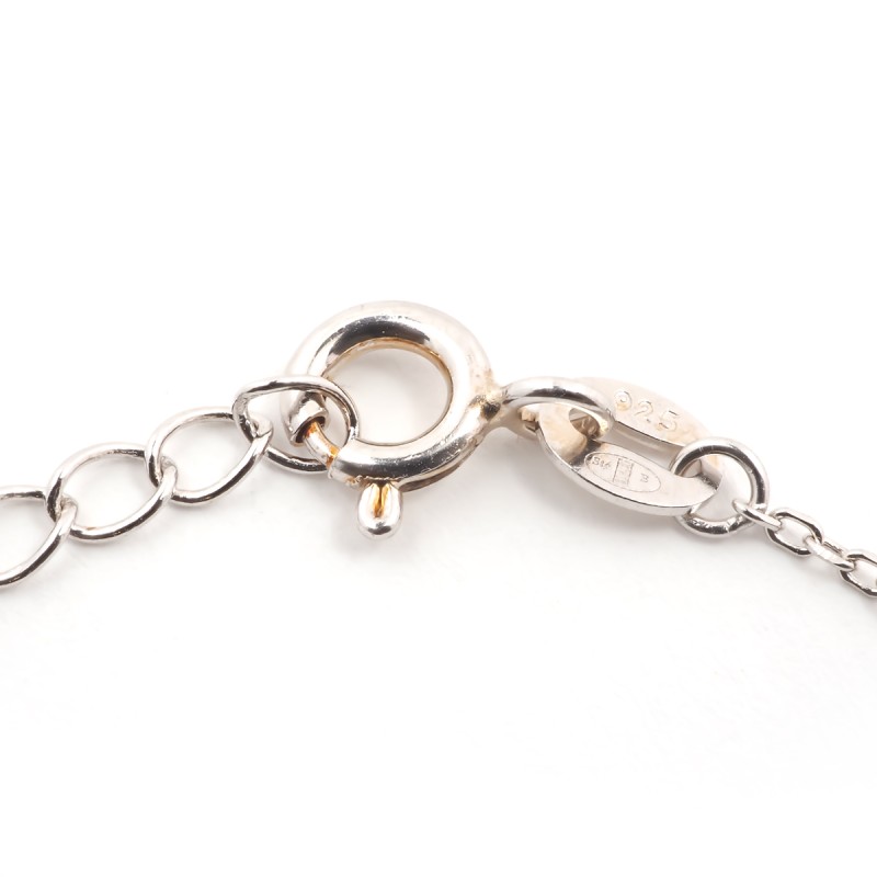 Bracelet femme Carador solitaire argent 925/000