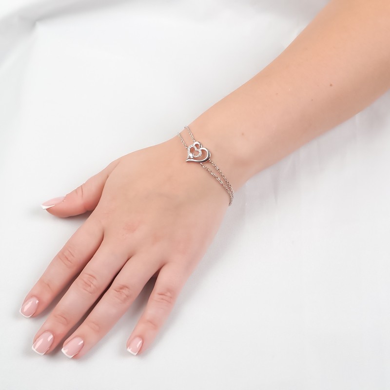 Bracelet argent femme Carador