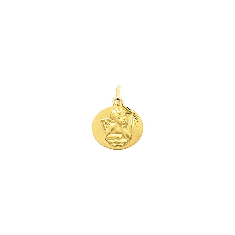 Pendentif Carador en  or jaune 750/000 Ange