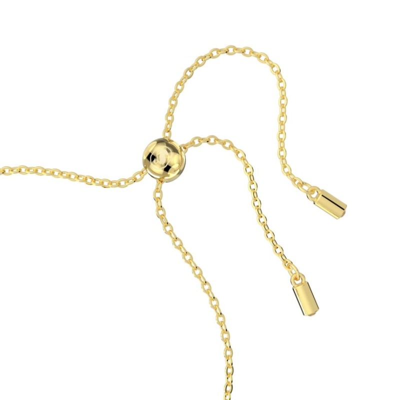 Bracelet fantaisie Swarovski femme métal doré avec cristaux dans les nuances de jaune collection Gema