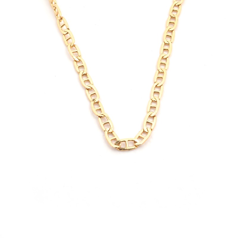 Chaîne Carador maille marine 0.9mm or jaune 750/000